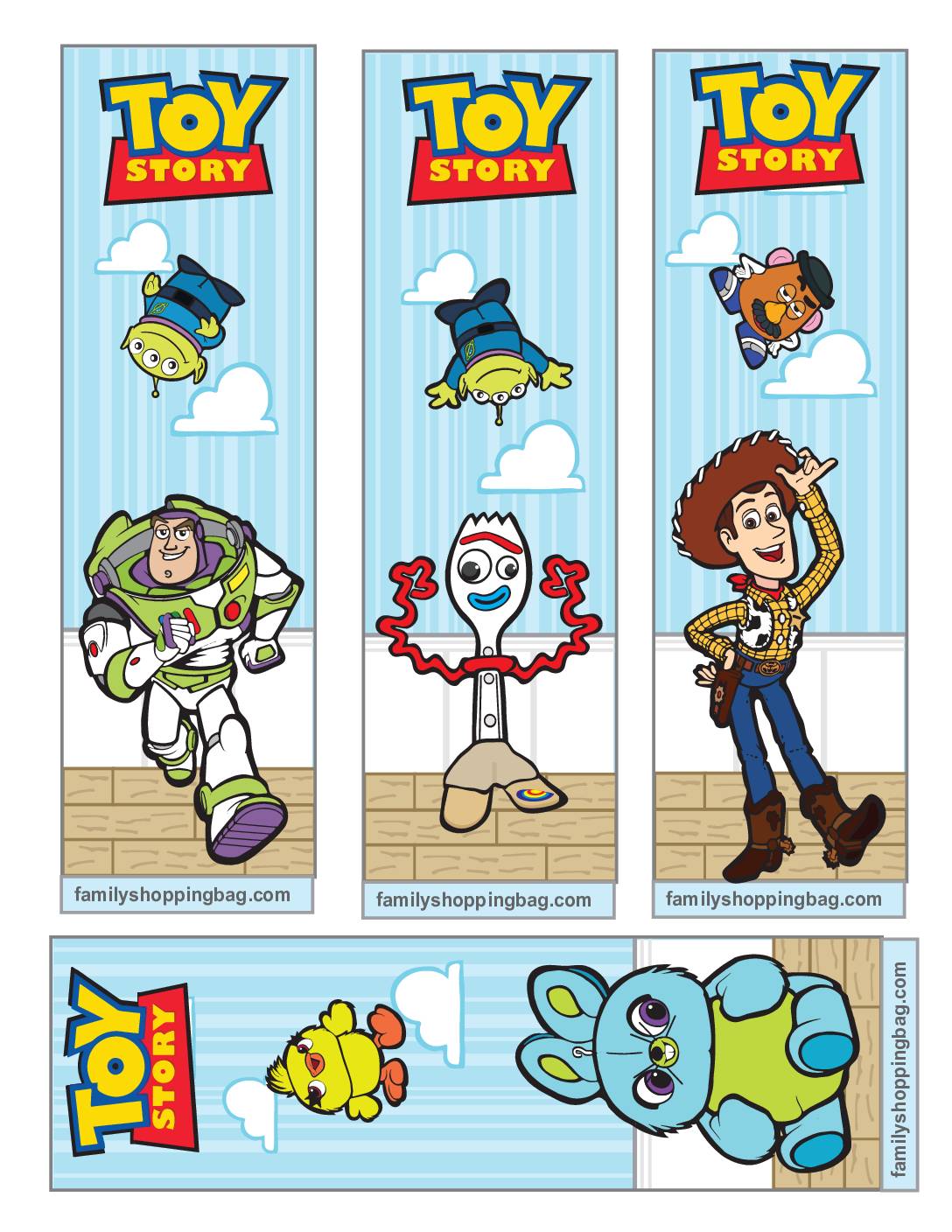 Bookmarks Toy Story