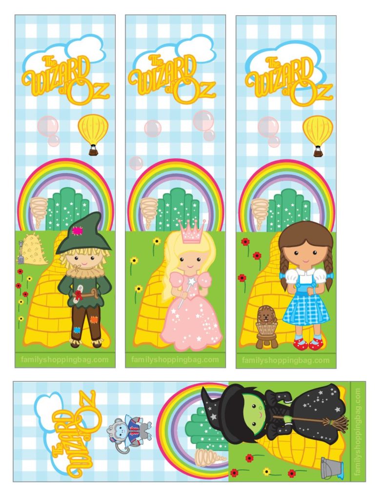 Bookmarks Wizard of Oz  pdf