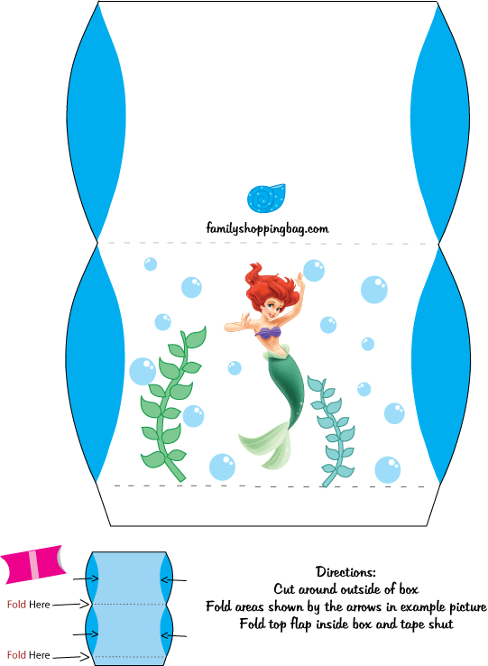 Box Little Mermaid