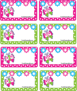 Butterfly Gift Tags Gift Tags