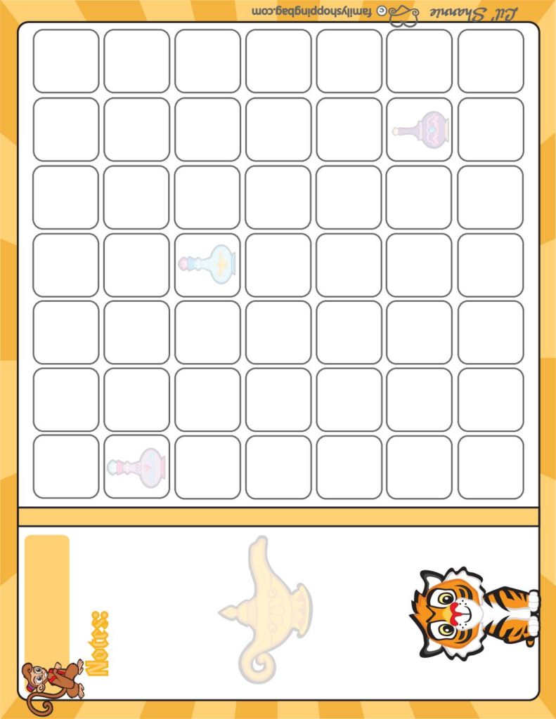 Calendar Aladdin  pdf