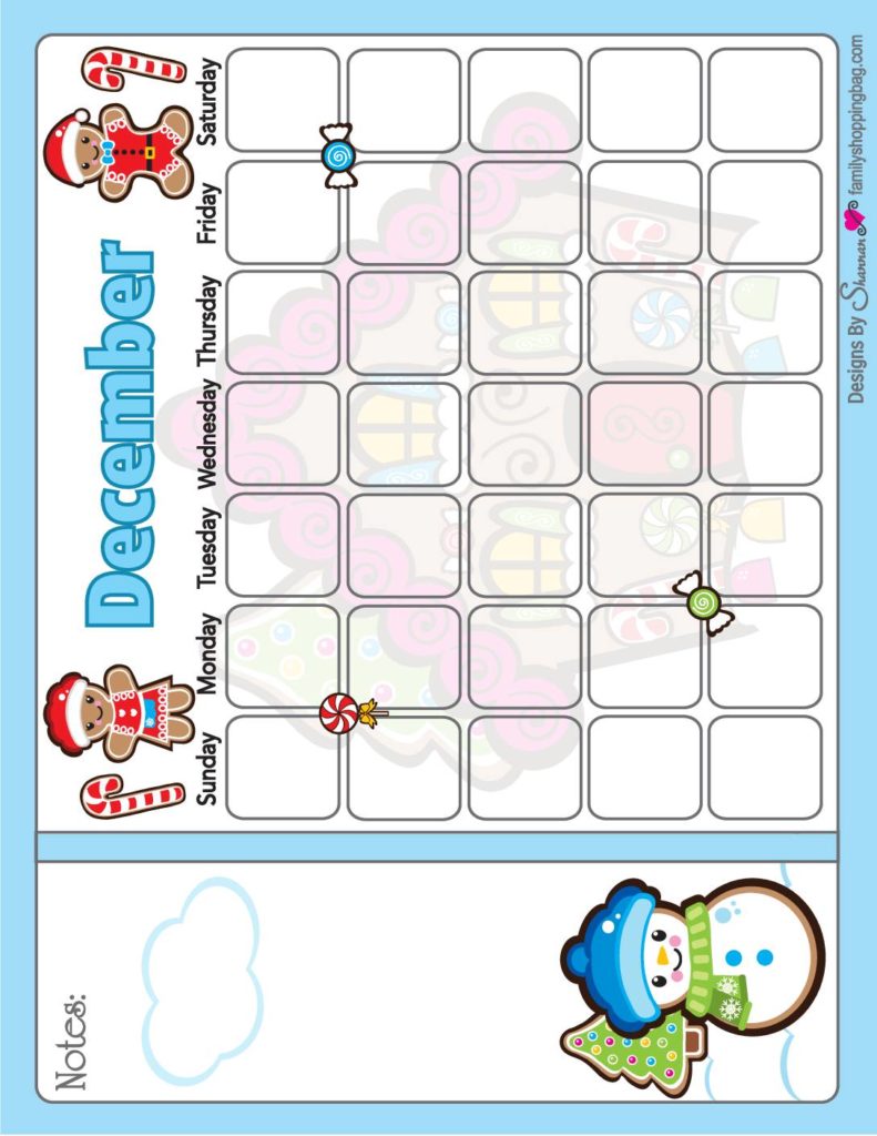 Calendar Christmas  pdf