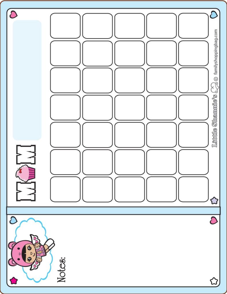 Calendar Mothers Day  pdf