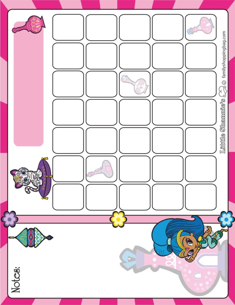 Calendar Shimmer  pdf