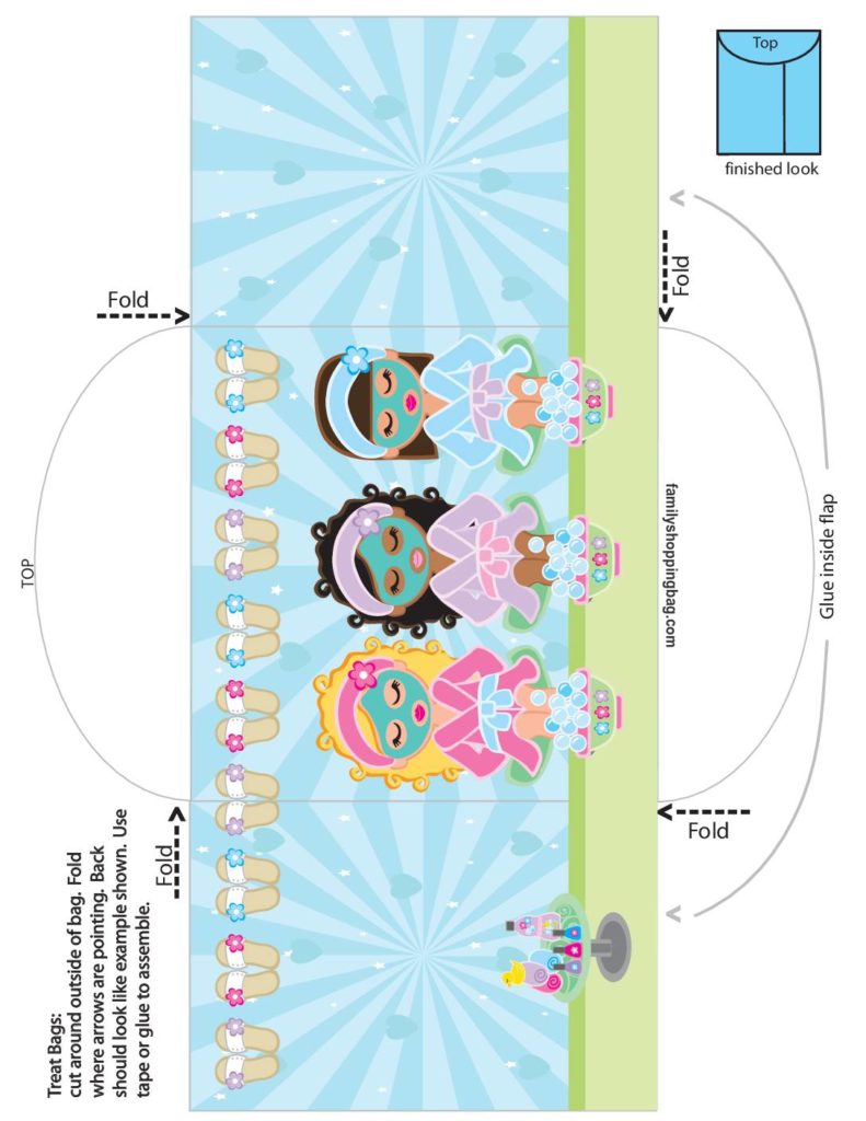 Candy Bag Moms Spa Day  pdf