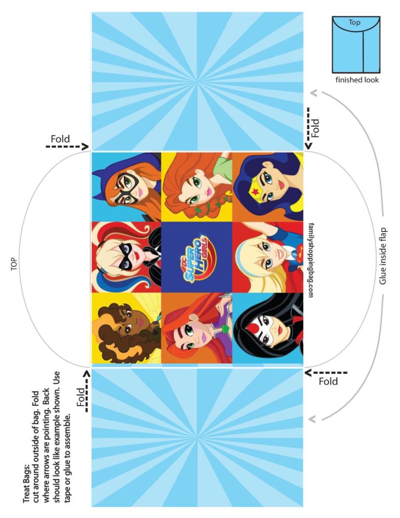 Candy Envelope DC Super Hero Girls  pdf