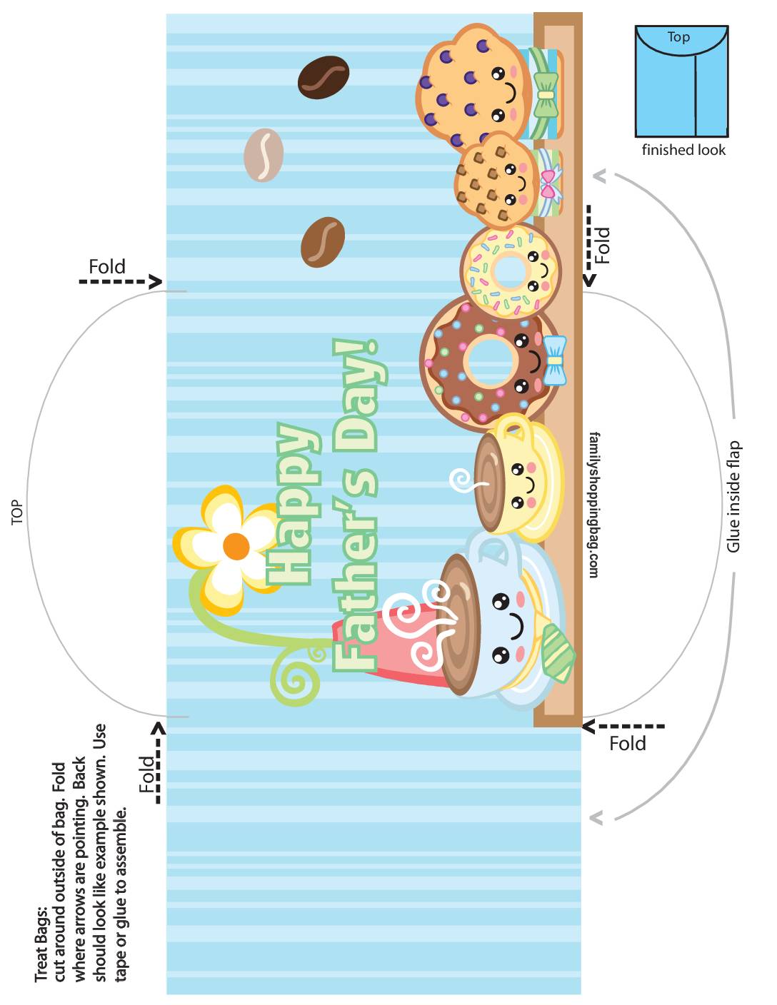 Candy Envelope Fathers Day Breakfast  pdf