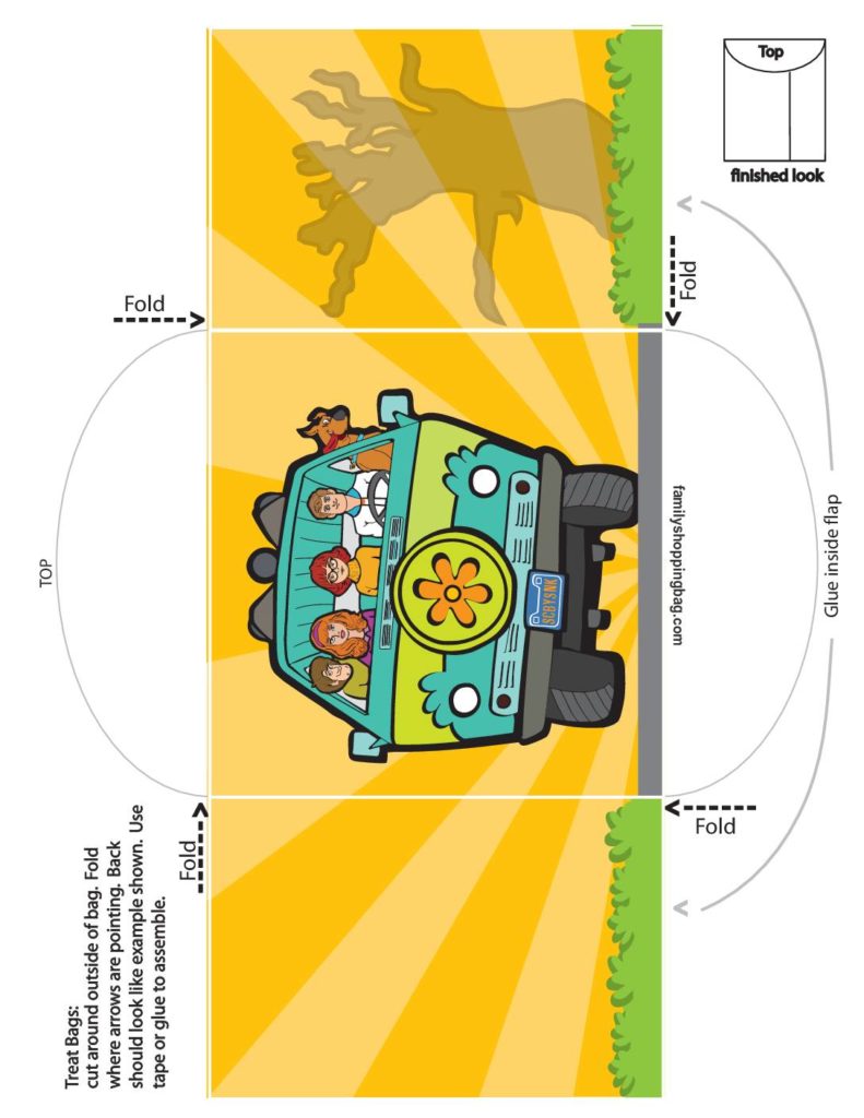 Candy Envelope Side Scooby Doo  pdf