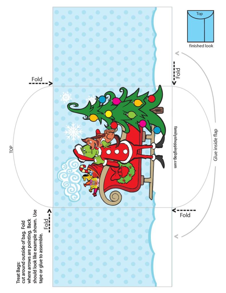 Candy Pouch Grinch  pdf