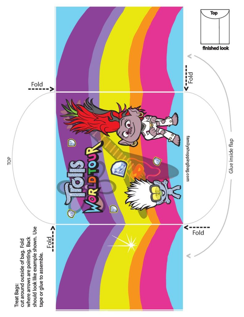 Candy Pouch Trolls  pdf