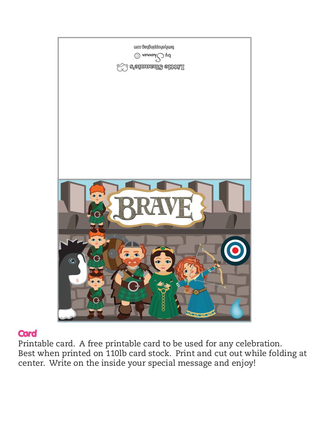 Card Brave Invitations