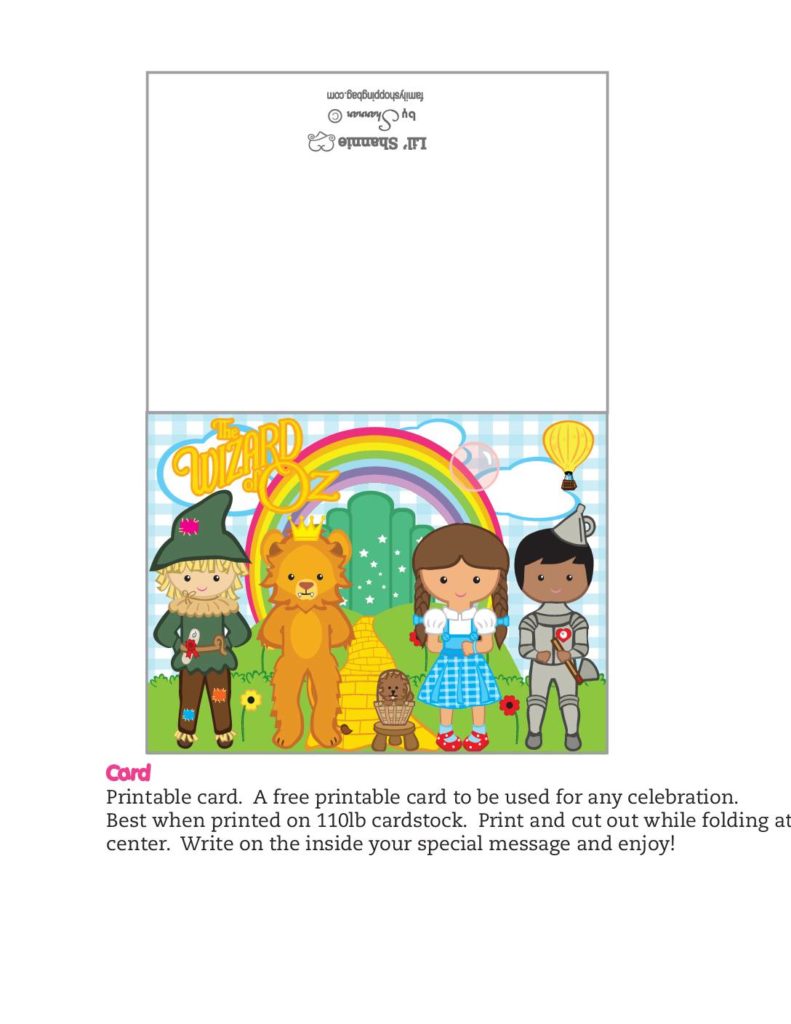 Card Wizard of Oz  pdf