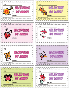 Cards Kids Valentines