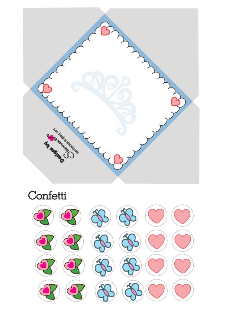 Cinderella Envelope Valentines  pdf