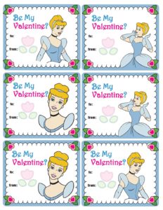Cinderella Valentines  pdf