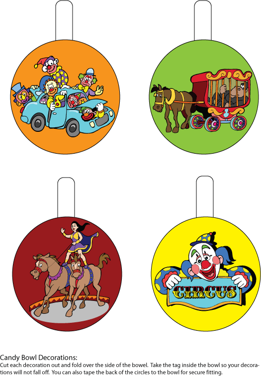 Circus Decor Party Decorations