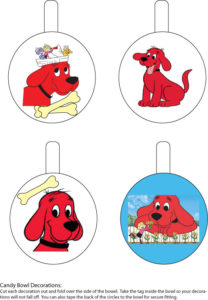 Clifford Candy Bowl Party Decorations
