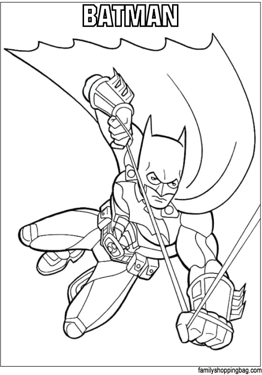 Batman coloring Page