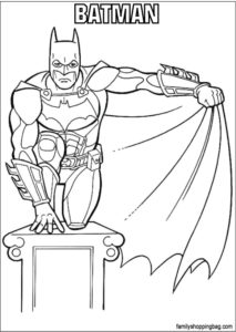 Batman Coloring Page Coloring Pages
