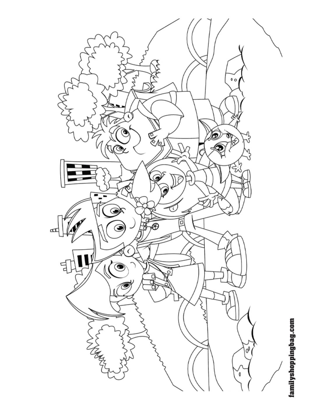 Color Page Coloring Pages