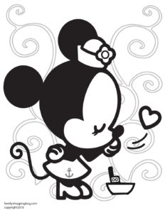 Minnie Coloring Page