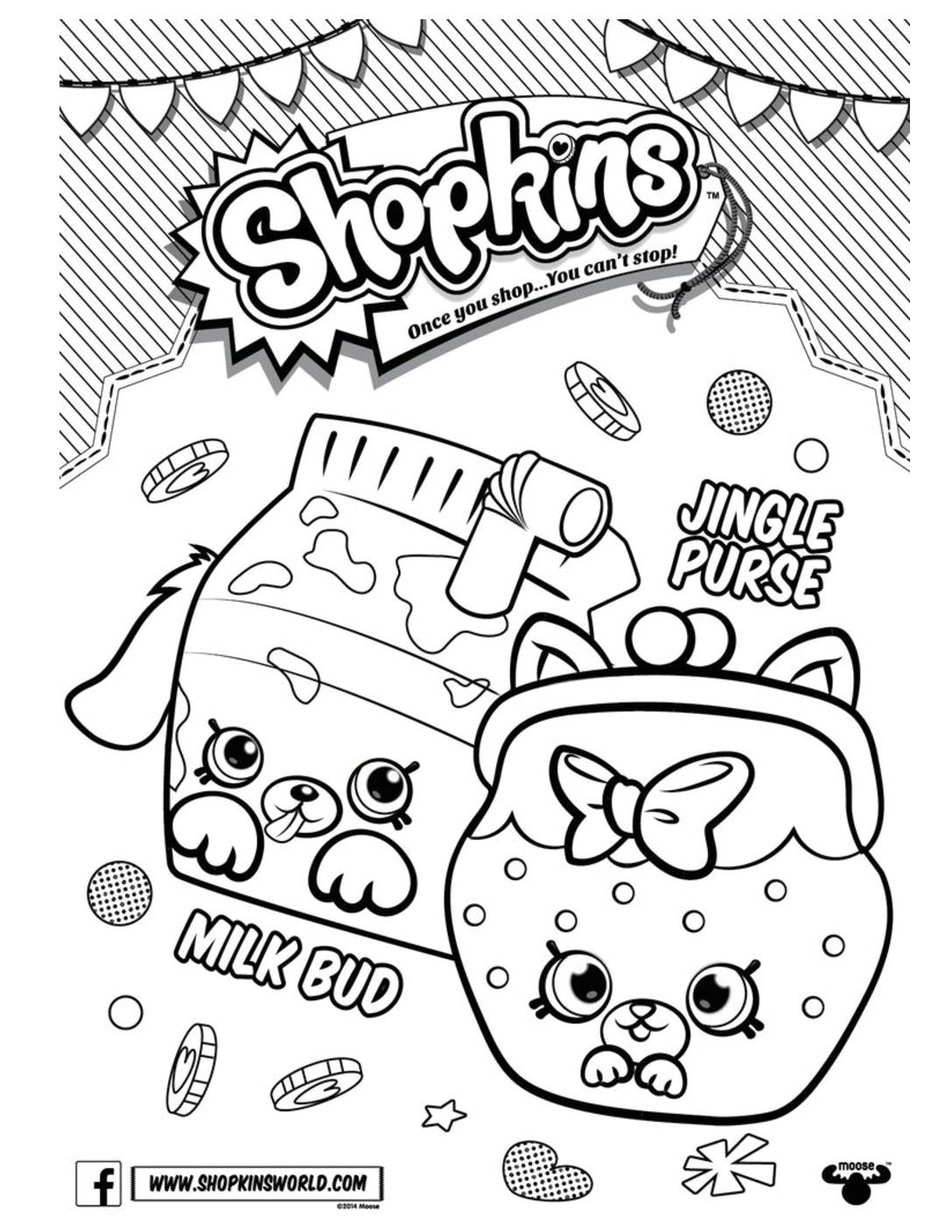Shopkins Coloring Page 5 Coloring Pages