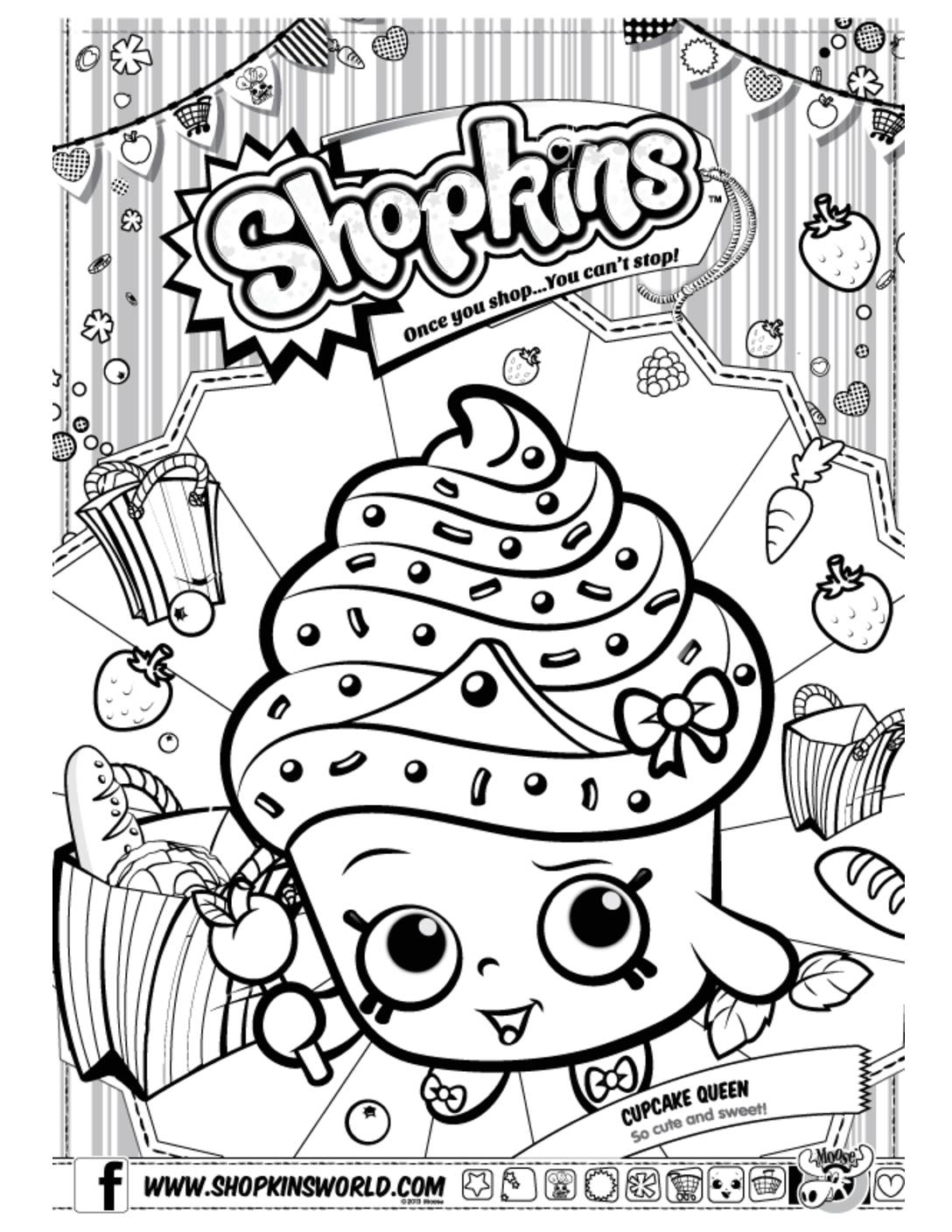 Shopkins Coloring Page 7