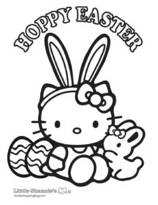 Coloring Page 2 Easter