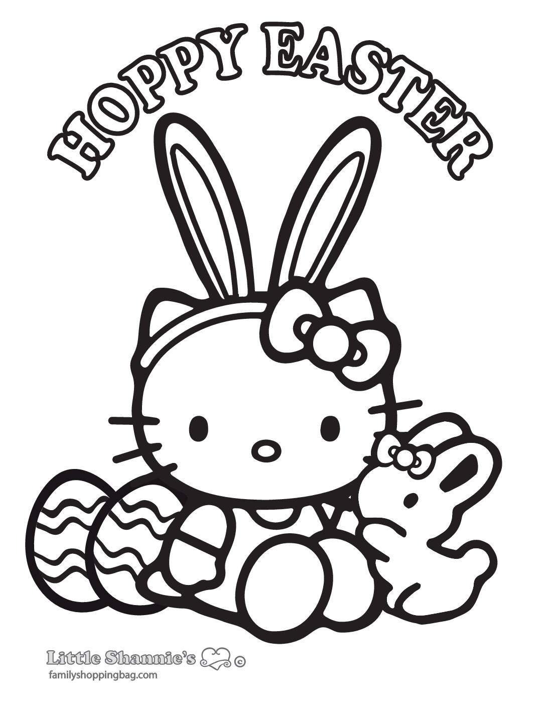 Coloring Page  Easter  pdf