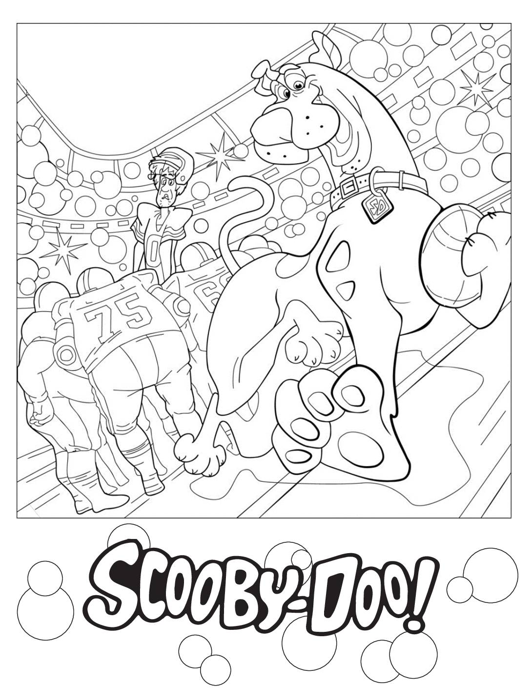 Coloring Page 2 Scooby Doo