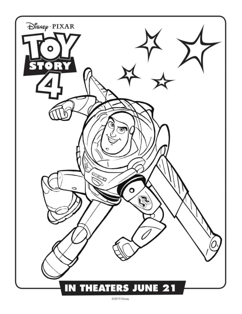 Coloring Page  Toy Story  pdf