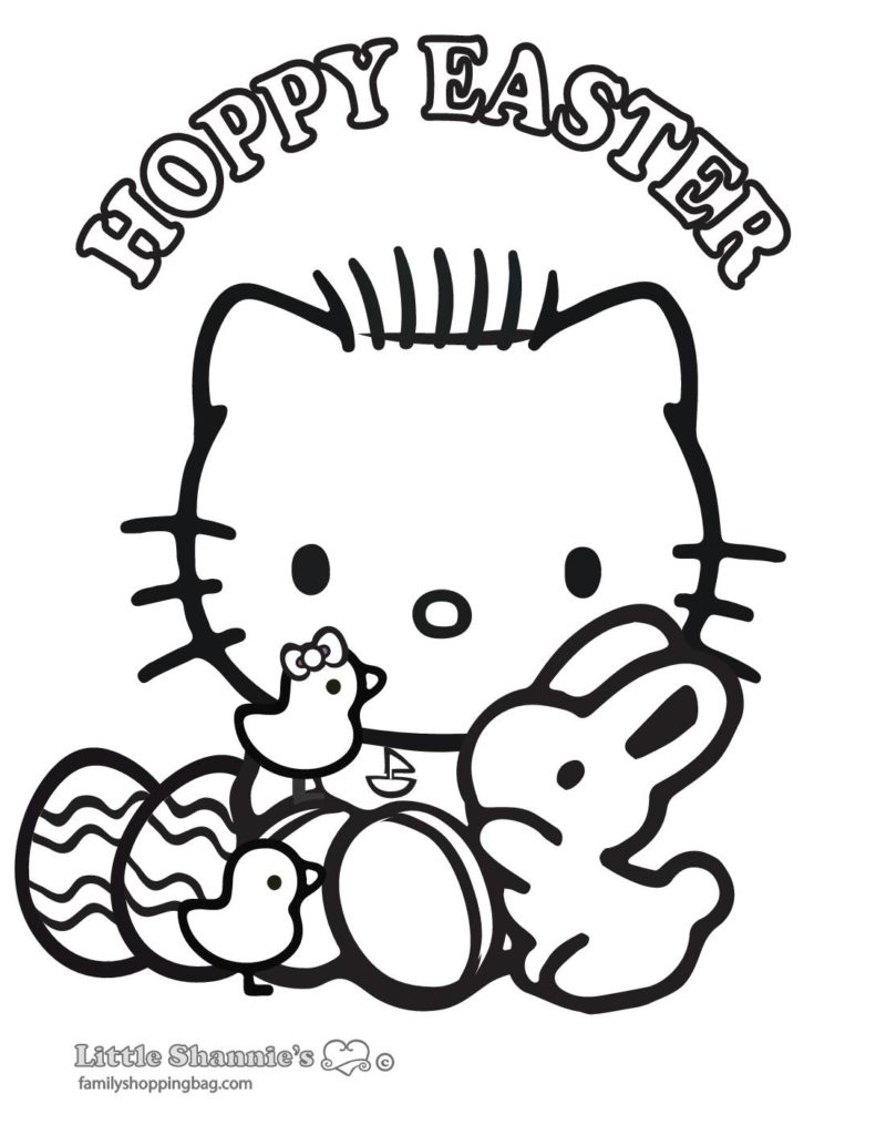 Coloring Page  Easter  pdf