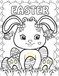 Coloring Page 3 Easter