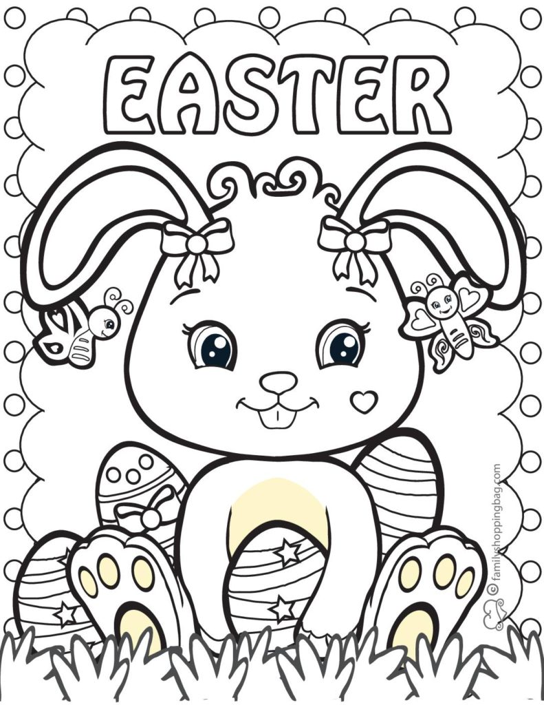Coloring Page  Easter  pdf