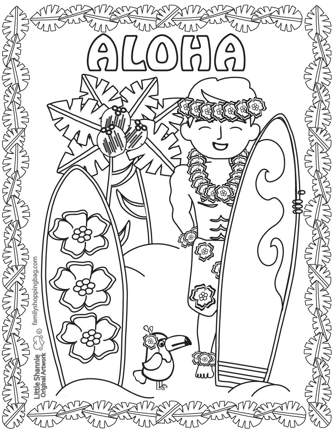 Luau Free Printables