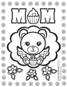 Coloring Page 3 Mothers Day