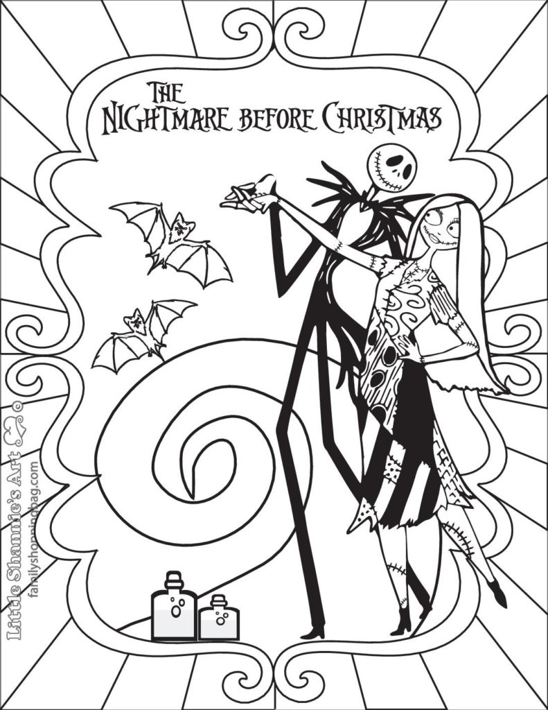 Coloring Page  Nightmare BC  pdf