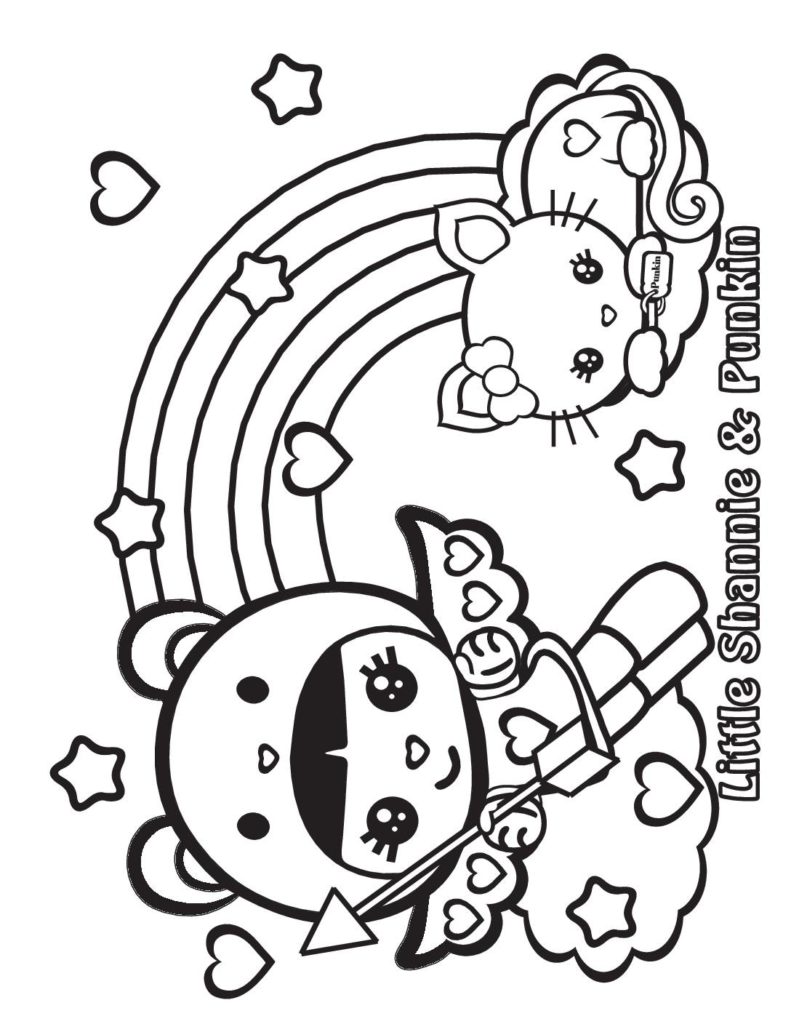 Coloring Page  Shannies   pdf