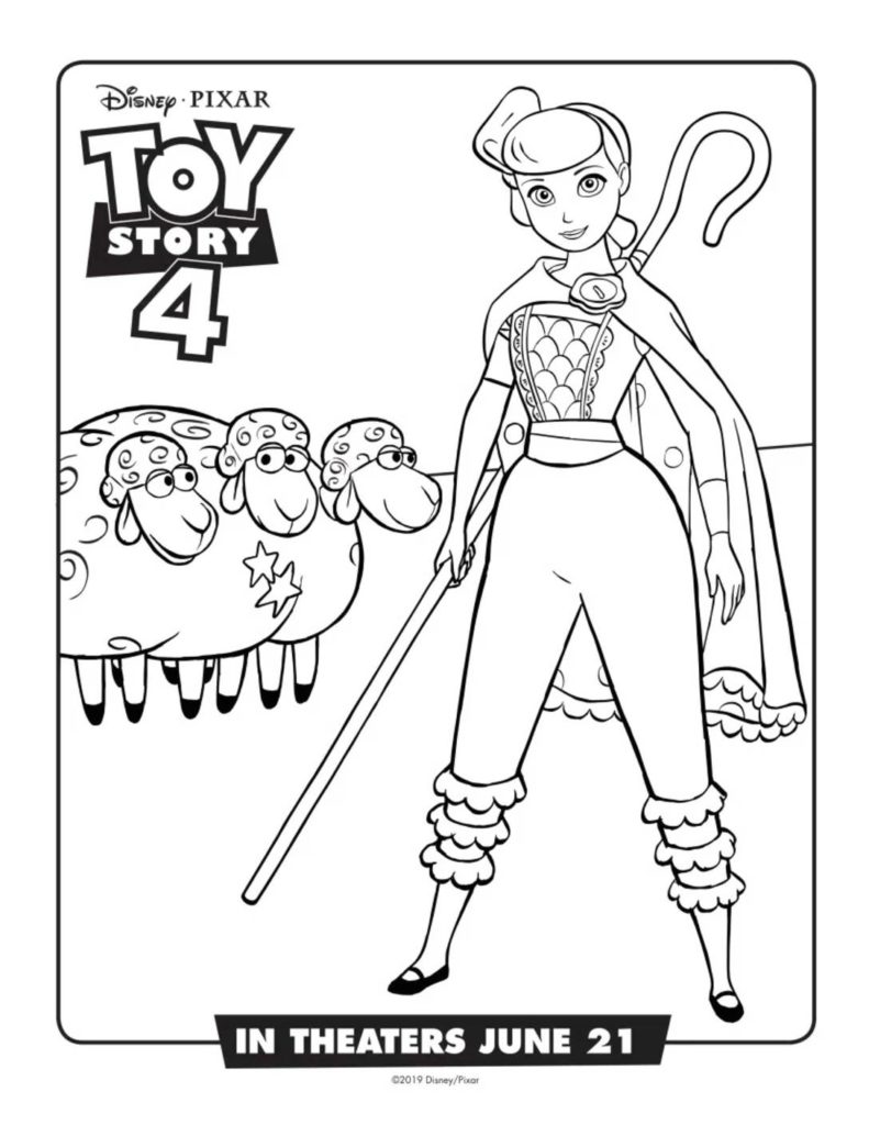 Coloring Page  Toy Story  pdf