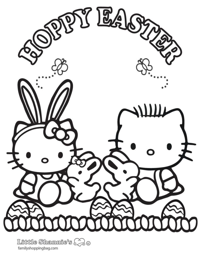 Coloring Page  Easter  pdf