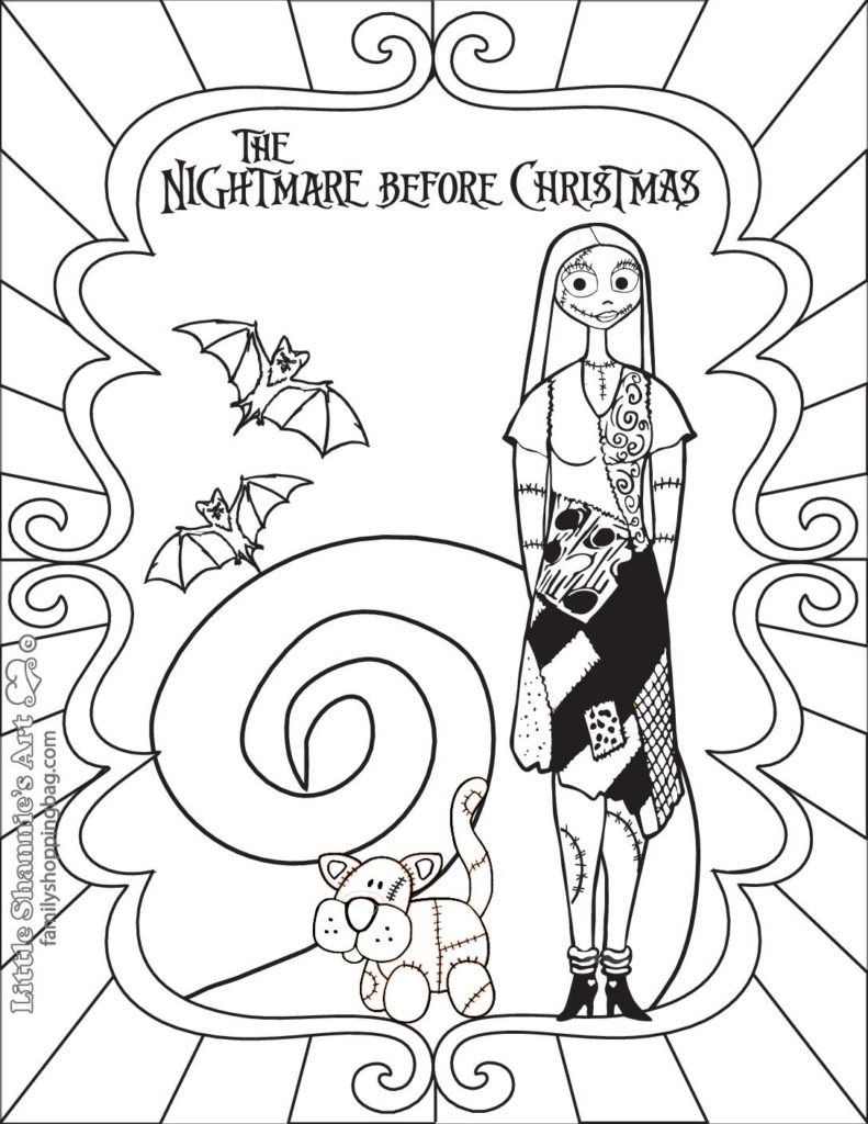 Coloring Page  Nightmare BC  pdf