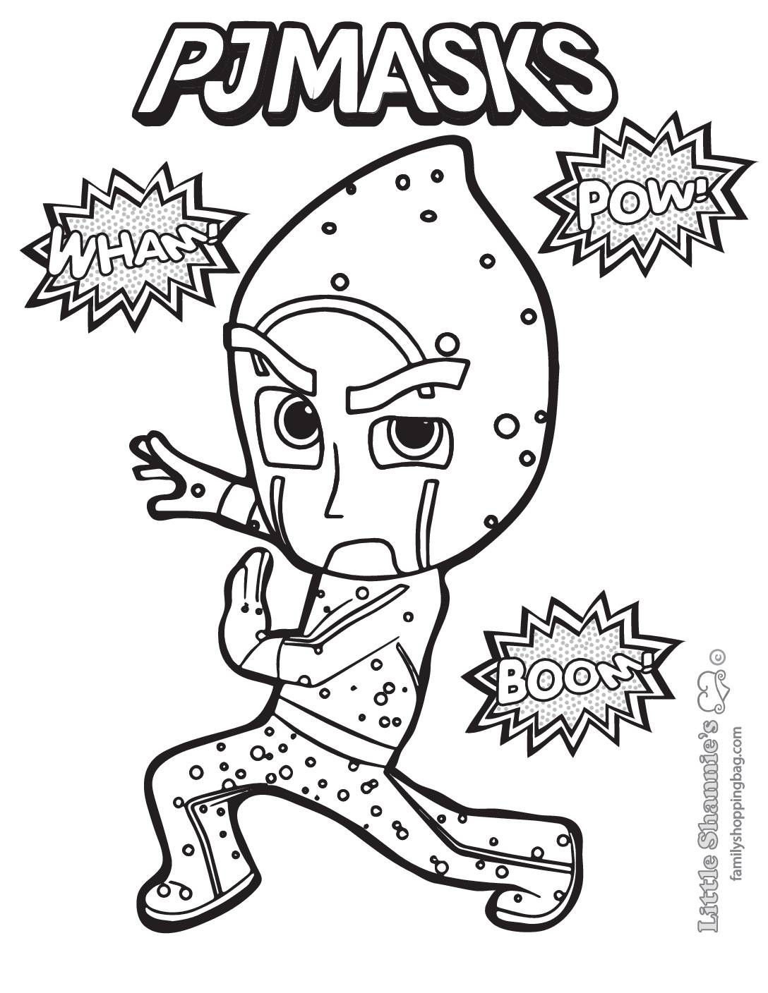 Coloring Page 4 PJ Masks Coloring Pages