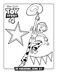 Coloring Page 4 Toy Story