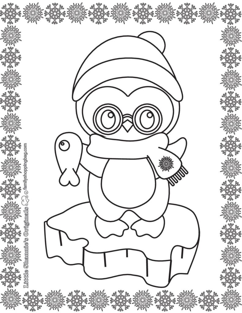 Coloring Page  Christmas  pdf