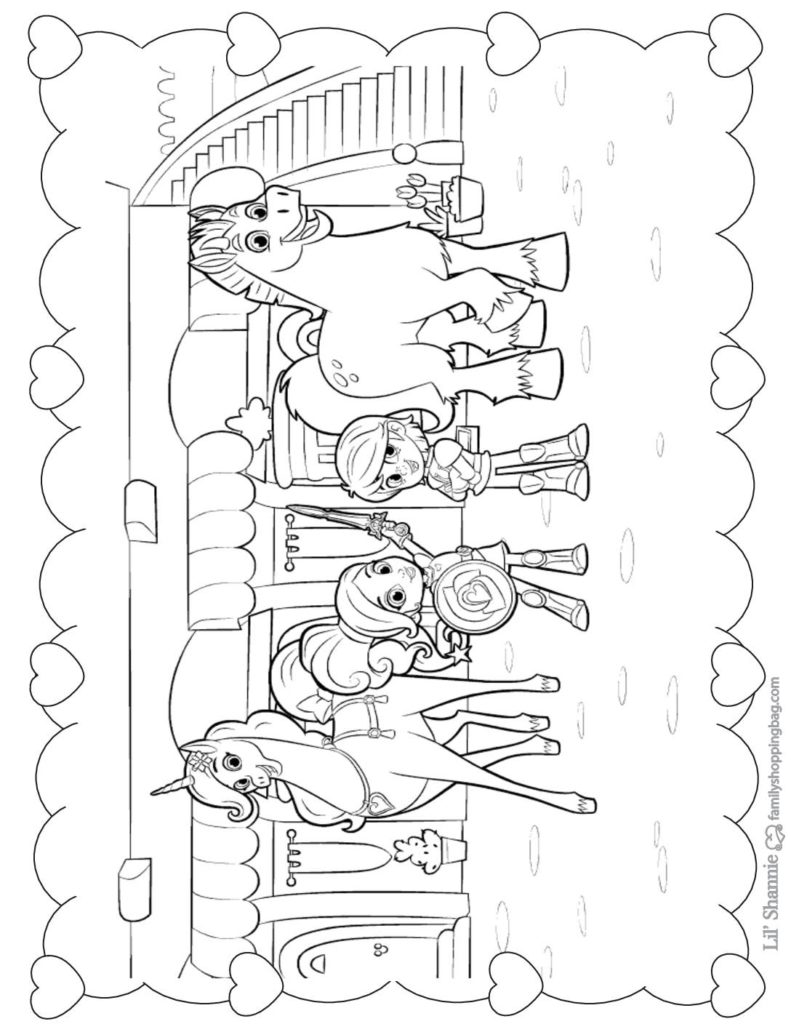 Coloring Page  Nella Knight  pdf