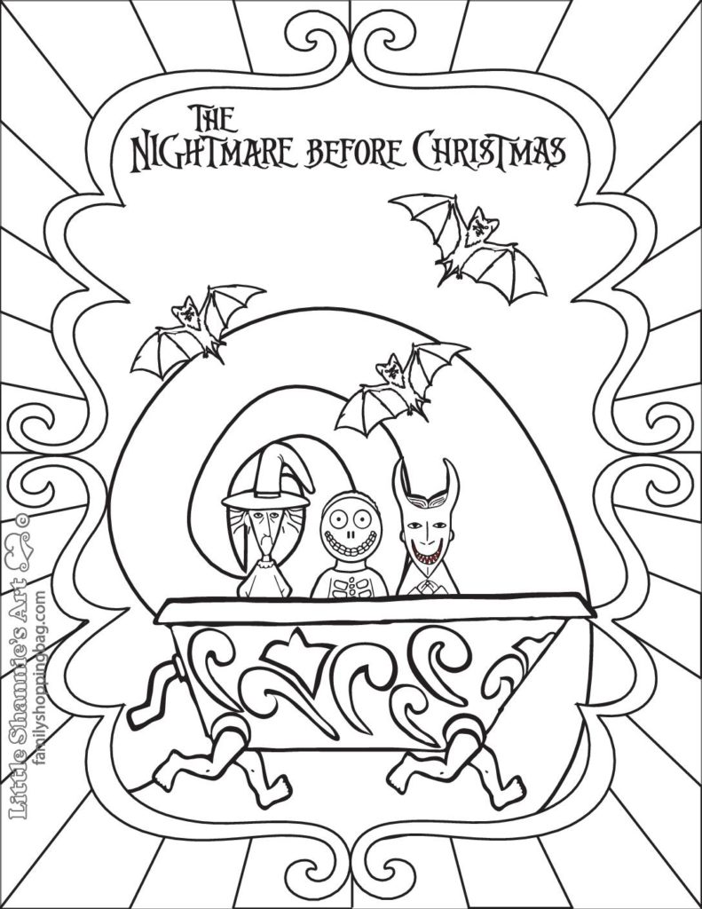Coloring Page  Nightmare BC  pdf