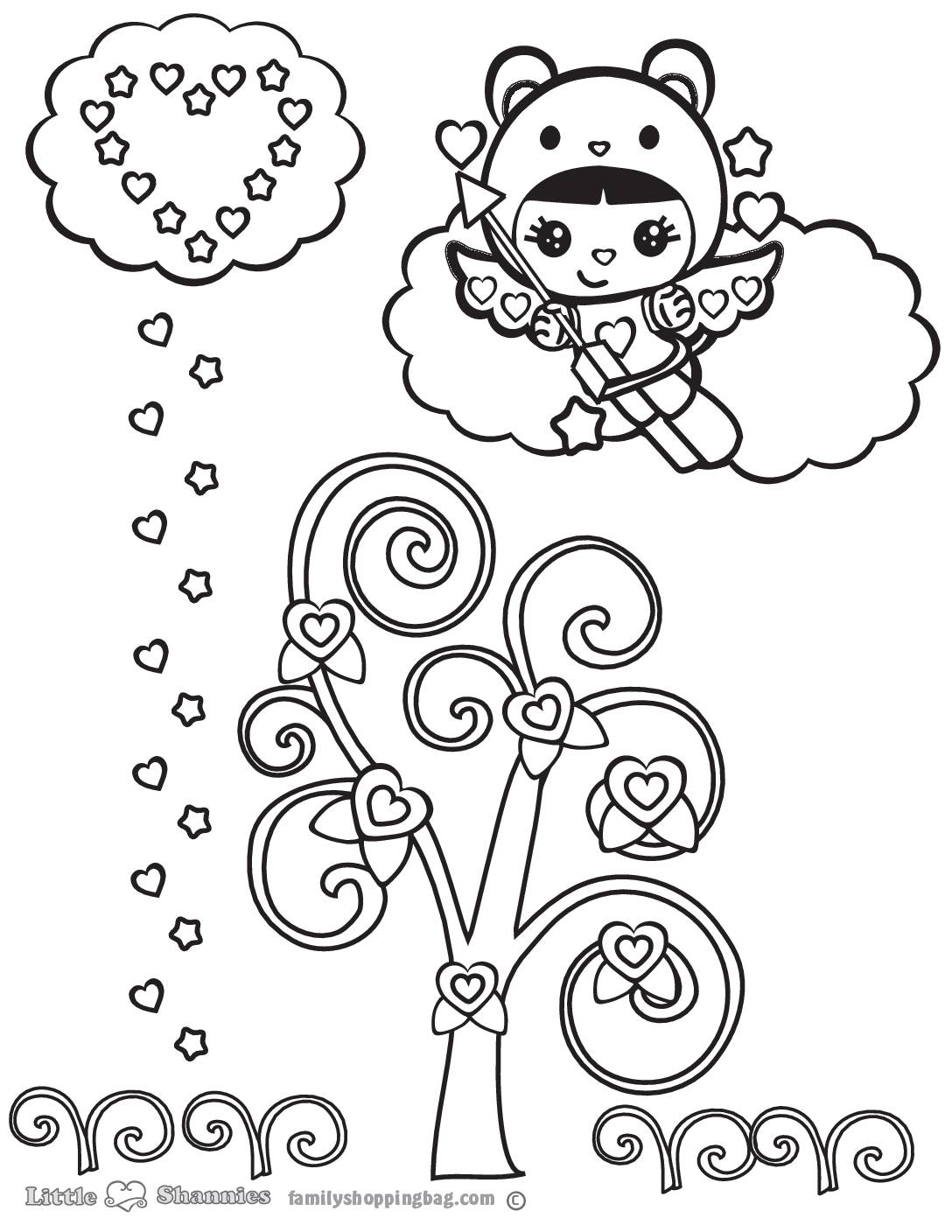 Coloring Page  Shannies   pdf