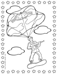 Coloring Page 5 army