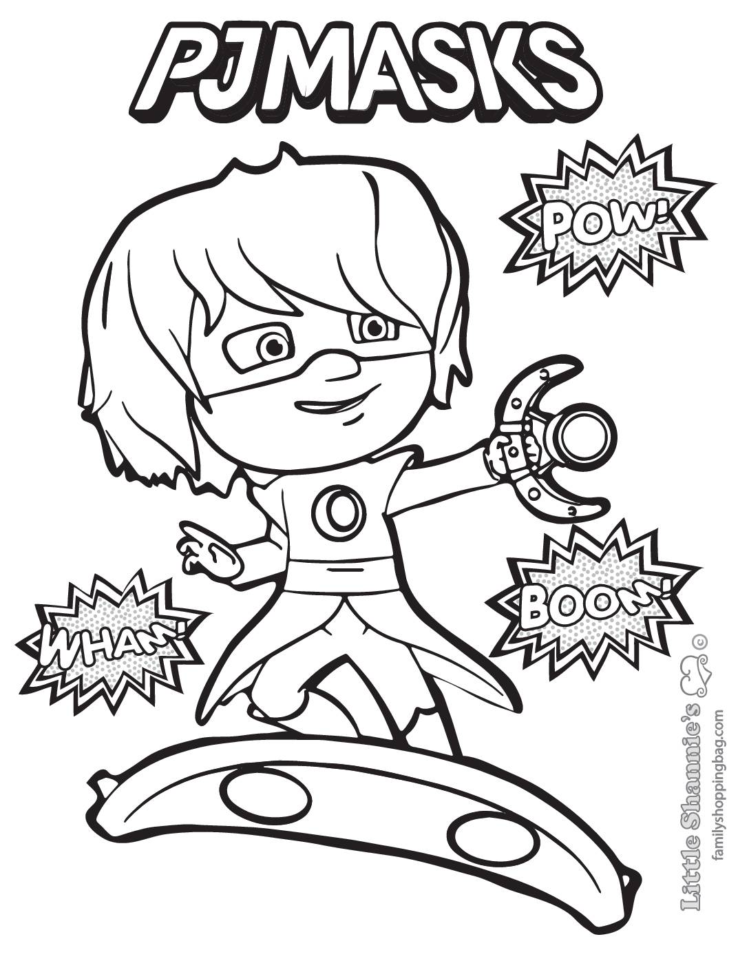 Coloring Page 6 PJ Masks Coloring Pages