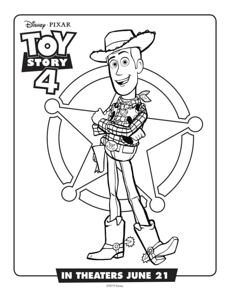 Coloring Page  Toy Story  pdf